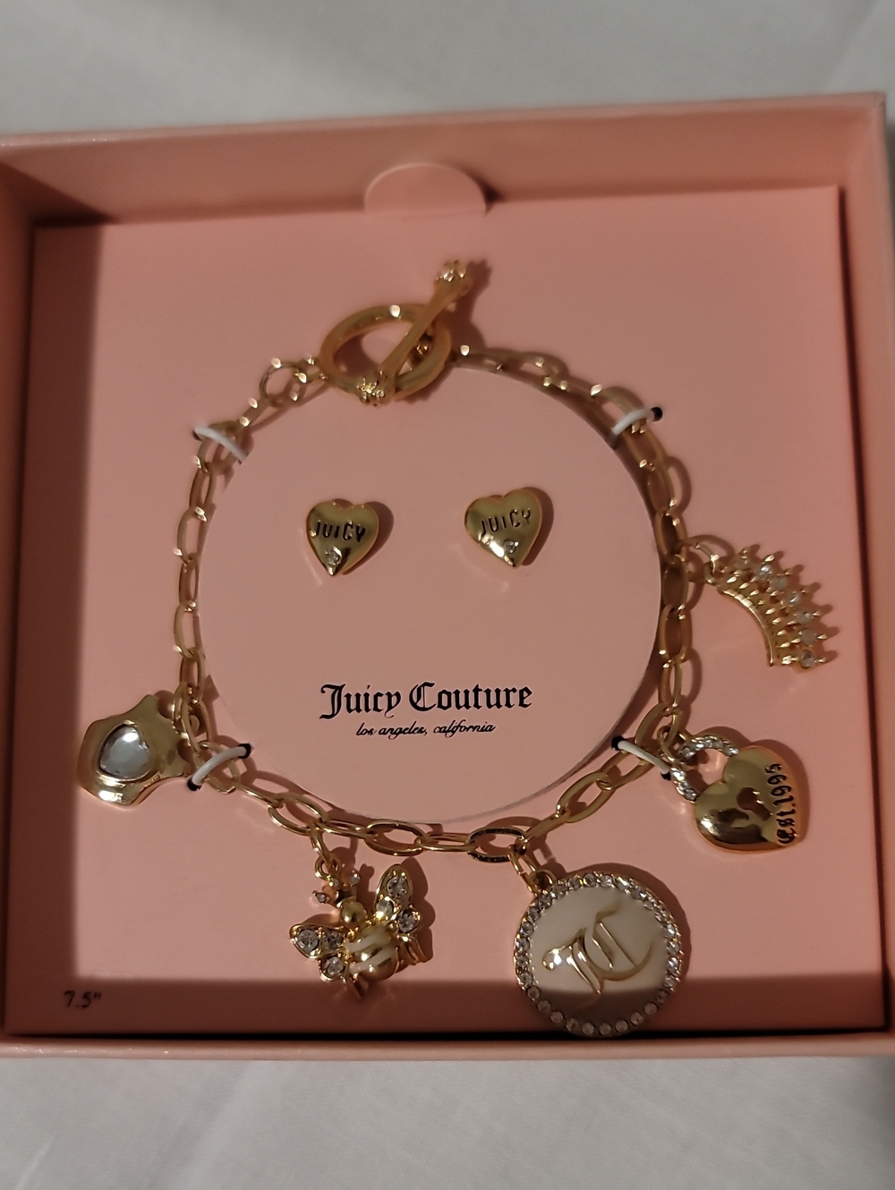 Juicy Couture Charm Bracelet Set